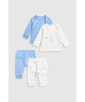 MOTHERCARE marškinėliai ilgomis rankovėmis ir kelnės 2 vnt., IF176 98