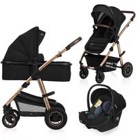 LIONELO universalus vežimėlis AMBER 3in1, Black onyx