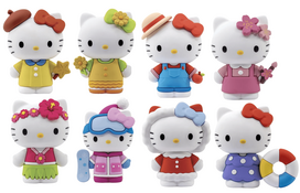 YUME Hello Kitty lėlės keturių sezonų serija, 7 cm, 11534