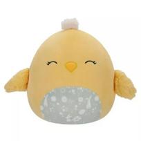 Squishmallows: Aimee, geltona pliušinė viščiukė - 20 cm
