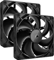 "CORSAIR iCUE LINK RX140" 140 mm PWM ventiliatorius su "iCUE LINK" sistemos koncentratoriumi - magnetinis kupolo guolis - dviguba pakuotė - juodas