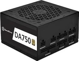 "Silverstone DA750 Gold SST-DA750-G" visiškai modulinis "80 Plus Gold ATX" 750 W maitinimo šaltinis