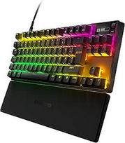 "SteelSeries Apex Pro TKL" mechaninė žaidimų klaviatūra, greičiausia pasaulyje klaviatūra, pritaikoma reakcija, TKL formos E-Sport, RGB, vokiškas (QWERTZ) išdėstymas