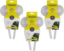 2 pcs. large watering balls for plants - 28 x 8.5 cm, 360 ml, watering balls for potted seedlings, self-watering, made of PVC (6 pcs.)