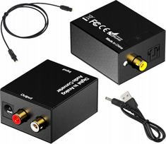 AK319A CONVERTER SPDIF 2xRCA + USB jack