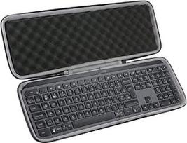 co2CREA dėklas Kietas kelioninis apsauginis dėklas "Logitech MX Keys/MX Keys S/MX Keys Plus Advanced Wireless Keyboard" (tik dėklas, klaviatūra neįtraukta)