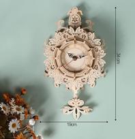 Cuteefun Wooden Kit Clock for Adults, Wooden Puzzle 3D Clock for Building, Wooden Building Kit, DIY Creative Craft Gift