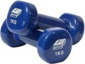 Dumbbell set 2x1 kg vinyl