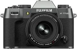 FUJIFILM X-T50 antracito spalvos / 16-50 mm rinkinys