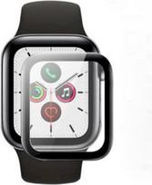 Fusion Nano 9H Full Screen Protector for Apple Watch 6 44mm Black