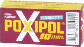 Glue POXIPOL transparent 82g red pack.