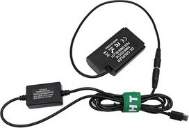 HangTon PD USB C maitinimo adapteris "Panasonic Lumix DC S1 S1M S1H S1R S1RM" DSLR fotoaparatui 9V/12V C tipo adapteris su DMW-BLJ31 DCC16 baterija