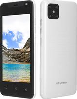 Luqeeg Smartphone No Contract 3G, 4.66 Dual SIM Mobile Phone No Contract, Android Mobile Phone Cheap 512MB RAM + 4GB ROM, 128GB Expandable, WiFi, BT, FM, 1500mAh Battery (White)