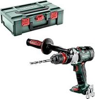 Metabo SB 18 LTX-3 BL Q I (602357840) Akumuliatorinis smūginis gręžtuvas 18 V MetaBOX 145 L, akumuliatoriaus įtampa: 18 V, maks. Minkštas sukimo momentas: 60 Nm, impulsinis sukimo momentas: 65 Nm.