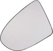 Mirror glass, left Nissan Qashqai 2006-
