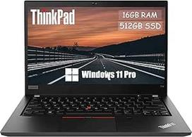 Nešiojamasis kompiuteris "Lenovo Thinkpad T14 (1 kartos)", 14" FHD (1920 x 1080), "Intel Core i7-10610U" 1,7 GHz, 16GB, 512GB NVMe SSD, interneto kamera, "Windows 11 Pro", amerikietiška klaviatūra (restauruota)