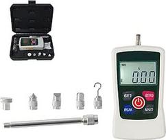 Nešiojamasis skaitmeninis jėgos matuoklis "Push and Pull Tester" su 4 matavimo vienetais N/kg/Lb/Oz LCD ekranas Matavimo prietaisai - 30N