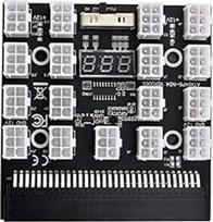 NFHK 1200W serverio PSU maitinimo šaltinio adapteris su 17 prievadų ATX 6 kontaktų, skirtas DPS-800GB 1200FB 1200QB