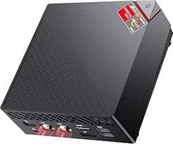NiPoGi AM06 PRO mini kompiuteris 32GB DDR4 1024GB M.2 SSD, AMD Ryzen 7 5825U (8C/16T, iki 4,5 GHz) mini stalinis kompiuteris W-11 Pro, WiFi 6, dvigubas LAN, 4K trigubo ekrano mikrokompiuteris su VESA, skirtas mokykloms, biurams ir kompiuteriams