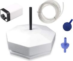 Pondlife Pond Ice Prevention Kit 3 with Adjustable Air Pump and Accessories for an Ice-Free Garden