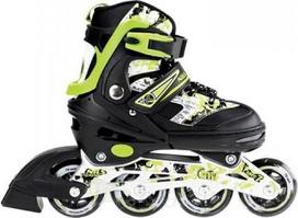 Roller skates Nils Extreme S (30-33) green with black