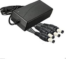 Stabilizuotas maitinimo šaltinio transformatorius 12V 5A 4 išėjimų DVR LED juostelė