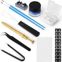 Tepimo rinkinys JRX 205G0 0,53oz/15g, klaviatūros jungiklio padas PCB, jungiklio plėvelė MX Kailh Gateron jungikliui, klaviatūros įrankiai su klaviatūros dangtelio ištraukikliu