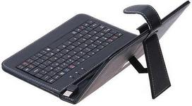 Universal covers for tablets up to 7 inches with mini USB keyboard