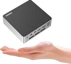 VENOEN Core i7 13th Gen 1360P mini kompiuteris W 11 Pro, biuro kompiuteris, 32GB DDR5 RAM, 1TB M.2 SSD, HD2.0, DP1.4, C tipo, 4K 60Hz, RJ45 LAN, USB3.2, "WiFi 6", BT5.2, "Iris Xe" grafika, WOL, automatinis įjungimas, mažas kompiuteris,