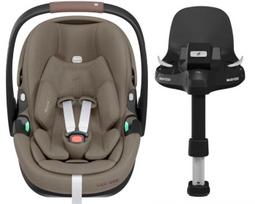 Automobilinė kėdutė Maxi Cosi PEBBLE  360 Pro² Twillic Truffle + Bazė 360 Pro