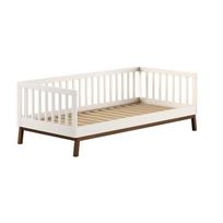 Smėlio spalvos iš pušies masyvo vaikiška lova su lovos grotelėmis 90x200 cm Sezane – Vipack