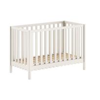 Smėlio spalvos iš pušies masyvo vaikiška lovelė reguliuojamas aukštis 60x120 cm Swingo – Vipack