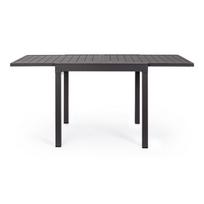 Iš aliuminio sodo valgomojo stalas 80x83 cm Pelagius – Bizzotto