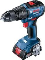 "Bosch Professioanl GSB 18V-50" 18V sistemos 18V akumuliatorinis smūginis veržliaraktis (2GBA 18V 2.0Ah, įkroviklis GAL 18V-20, L korpuso dėklas)