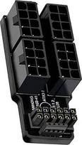 "cablecc" kampinis 90 laipsnių ATX3.0 PCI-E 5.0 maitinimo modulinis 12VHPWR adapteris su keturiais ATX 8P, skirtas 4080 5090TI 16Pin 12+4P vaizdo plokštei