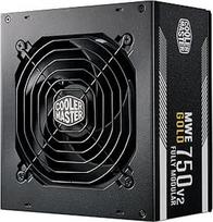 "Cooler Master MWE Gold 750 V2 ATX 3.1 vollmodulares Netzteil (UK-Stecker) - ATX 3.1 jungtis, 80 Plus Gold 750 W Netzteil, PCIe 5.1 kabelis, 120 mm HDB-Lüfter, aukštos temperatūros jungtis, 5 metų garantija