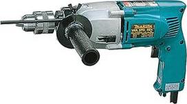 "Makita HP2010N/2" smūginis gręžtuvas, 750 W, 110 V, mėlynas, 1/2 colio