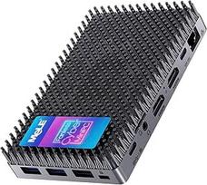 "MeLE" mini kompiuteris be ventiliatoriaus "Cyber X1 N150", 8GB RAM, 256GB atminties, visiškai veikianti USB-C su USB PD3.0, vaizdo rodymas ir duomenų perdavimas, 2 x HDMI 2.0