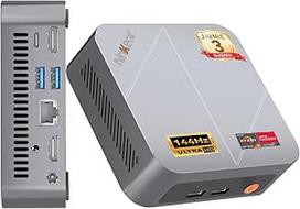 "Ninkear" mini kompiuteris su "AMD Ryzen 7430U" (iki 4,3 GHz), 16GB DDR4 RAM, 512GB SSD žaidimų kompiuteris, 8K trys ekranai, HDMI x 2, USB 3.0/Type-C/WiFi 6/BT 5.2, tinka darbui ir laisvalaikiui