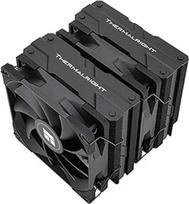 "Thermalright Peerless Assassin 120 Black" CPU oro aušintuvas, 6 šiluminiai vamzdeliai, du 120 mm C12B PWM ventiliatoriai, aliuminio radiatoriaus dangtelis, AGHP technologija, skirtas AMD AM4/Intel LGA 1700/1150/1151/1200/2066/2011