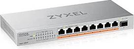 "Zyxel" 8 prievadų PoE 2.5G Multi-Gig nevaldomas komutatorius @ 100W su 8 x PoE++ (60W), 1 x 10G SFP+ | Stalinis arba sieninis laikiklis [XMG-108HP]
