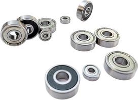 2 vnt. nestandartinių praplatintų ir sustiprintų guolių 63003-2RS 17 * 35 * 14 mm 6003, 63001-2RS 63001ZZ 12 * 28 * 12 mm (12x28x12)
