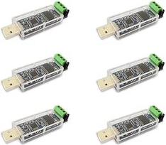 6X CANable USB konverterio modulis CAN Canbus Debugger analizatoriaus adapteris Candlelight ADM3053 Isolierte versija CANABLE PRO