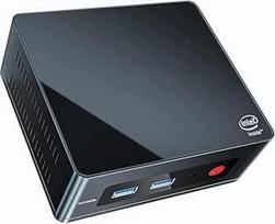 Beelink mini kompiuteris "Windows 11 Pro" - keturių branduolių J5005 - 2x HDMI Ultra HD 4K - 8GB DDR4 RAM - M.2 SSD 256GB - 2,5 colio SATA3 lizdas papildomam HDD/SSD - "Wi-Fi 5AC Gigabit Ethernet
