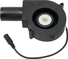 ciciglow 12V nuolatinės srovės bešepetėlinis ventiliatorius 2.85A 6000RPM didelio greičio išcentrinis srautas "pasidaryk pats" vėdinimo sistemai (ES kištukas 100-240V)