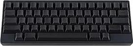 HHKB hibridinė S tipo klaviatūra PD-KB800BS, spausdinti klavišai, tyli profesionali mechaninė 60 % klaviatūra, "Bluetooth", USB-C (angliai juoda)