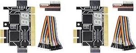 ISTOVO 2X Analysator LPC Debug-Karte PCI PCI-E Post Test Kit Motherboard-Diagnosekarte J04