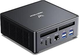 Mini kompiuteris MINIS FORUM UM790 Pro, AMD Ryzen 9 7940HS procesorius (8C/16T, iki 5,2 GHz), AMD Radeon 780M, 32GB DDR5 (iki 5600 MHz)/512GB SSD, 2 x HDMI/2 x USB4 prievadai, "Wi-Fi 6E", BT 5.3, 4 x USB 3.2