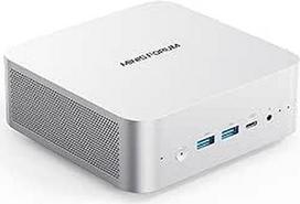 MINIS FORUM AI mini kompiuteris M1 Pro-125H su "Intel Core Ultra 5" procesoriumi 125H (14C/18T, iki 4,5 GHz), 32GB DDR5 PCIe4.0 SSD 512GB, keturių ekranų ekranas su HDMI 2.1/USB4/DP, 5X USB prievadai, "WiFi 7
