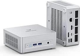 MINIS FORUM mini kompiuteris UM870 Slim, AMD Ryzen 7 8745H CPU 8C/16T iki 4,9 GHz/AMD Radeon 780M, 32GB DDR5 iki 96GB/1TB PCIe4.0 SSD, HDMI/USB4/DP, 2,5G RJ45, WiFi6e, BT5.3, USB3.2, USB2 0